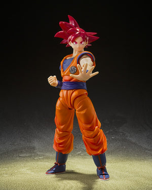 Super Saiyan God Son Goku Saiyan God of Virtue S.H.Figuarts Dragon Ball Super